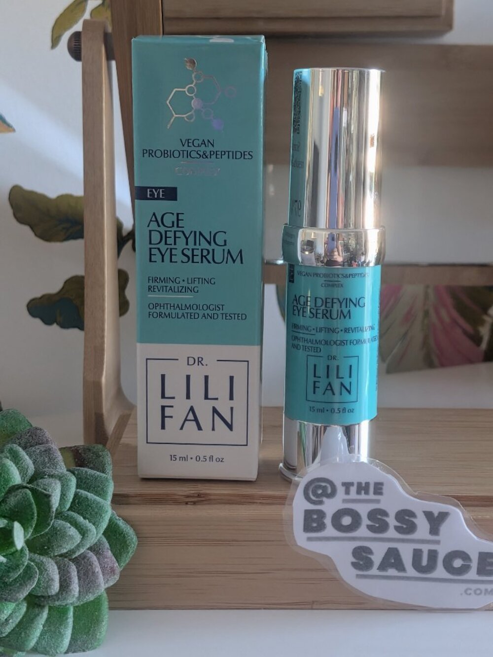 🌸 Dr Lili Fan Vegan Probiotic Age-Defying Hyaluronic Acid Eye Serum NIB